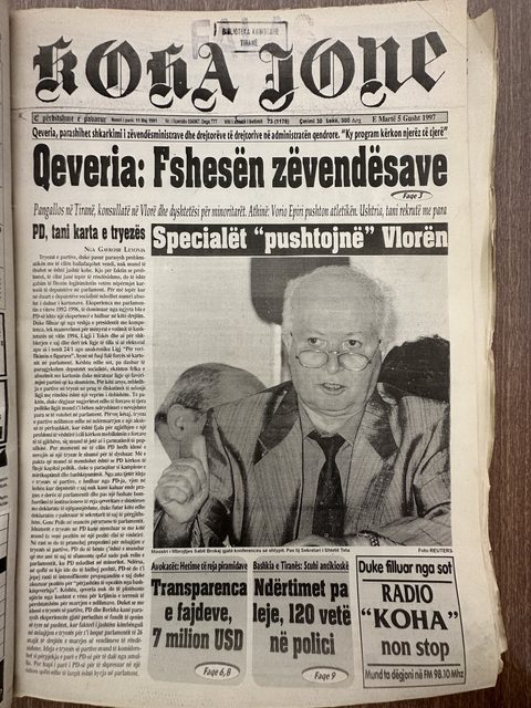 Koha Jonë 1997-08-05